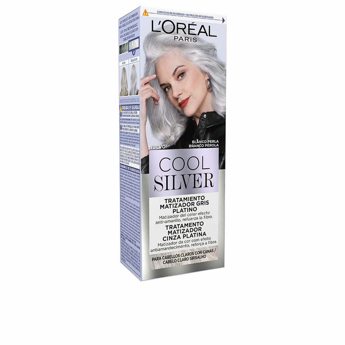 Hårinpackning L'Oreal Make Up COOL SILVER (1 antal)