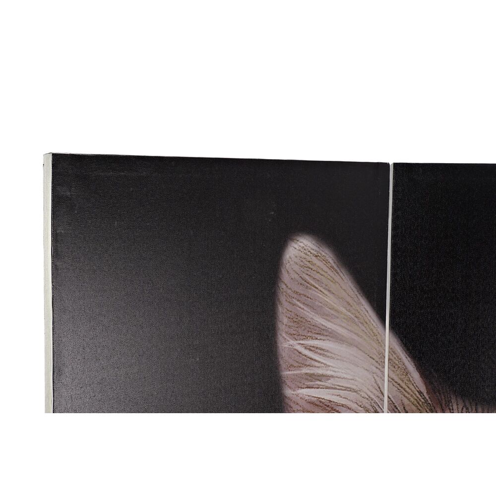 Skärm DKD Home Decor Kanvas Furu (120 x 2,5 x 180 cm) - 4