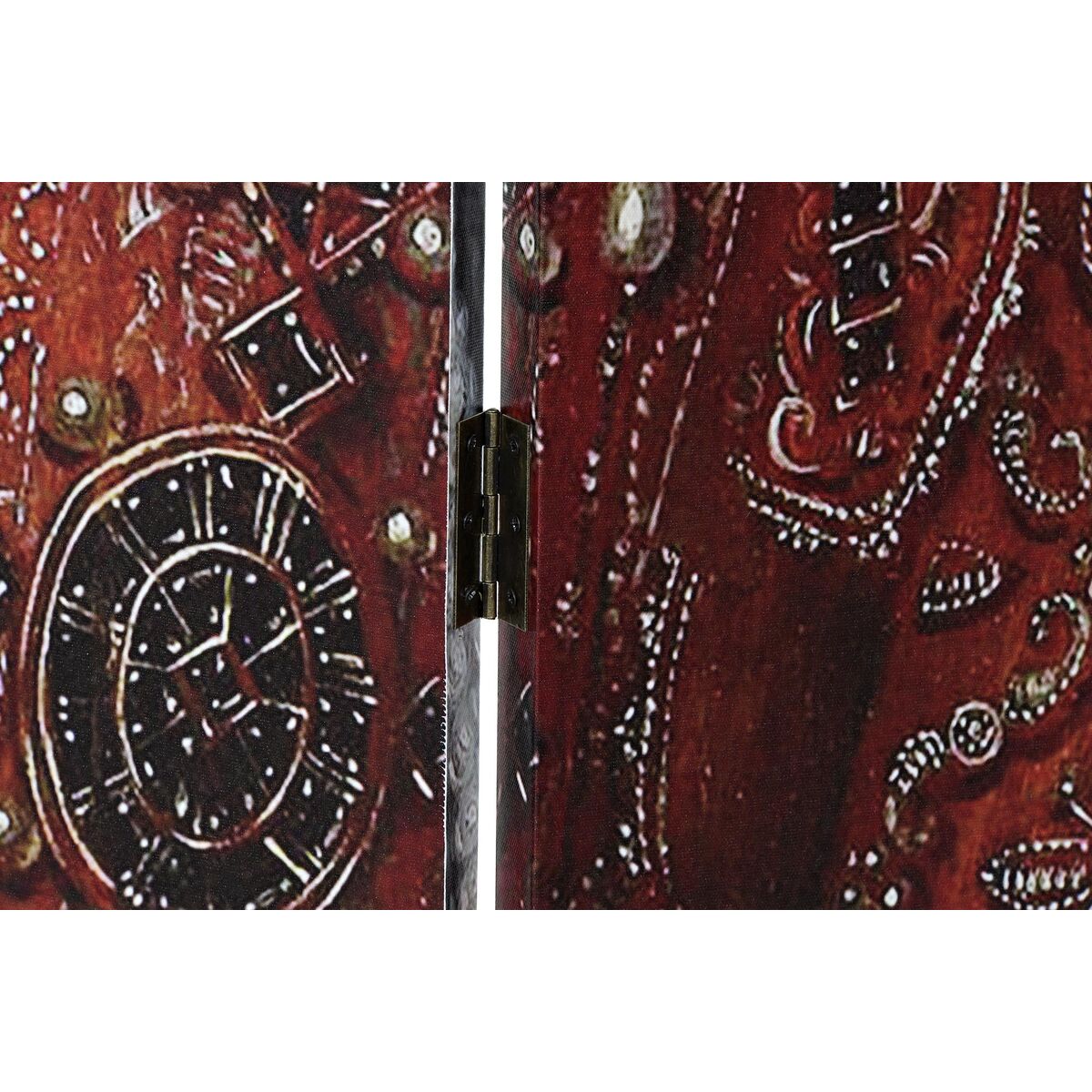 Skärm DKD Home Decor Kanvas Furu (120 x 2,5 x 180 cm) - 3