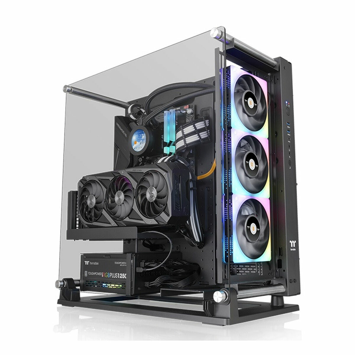 ATX Semitorn THERMALTAKE Core P3 TG Pro Svart ATX - 3