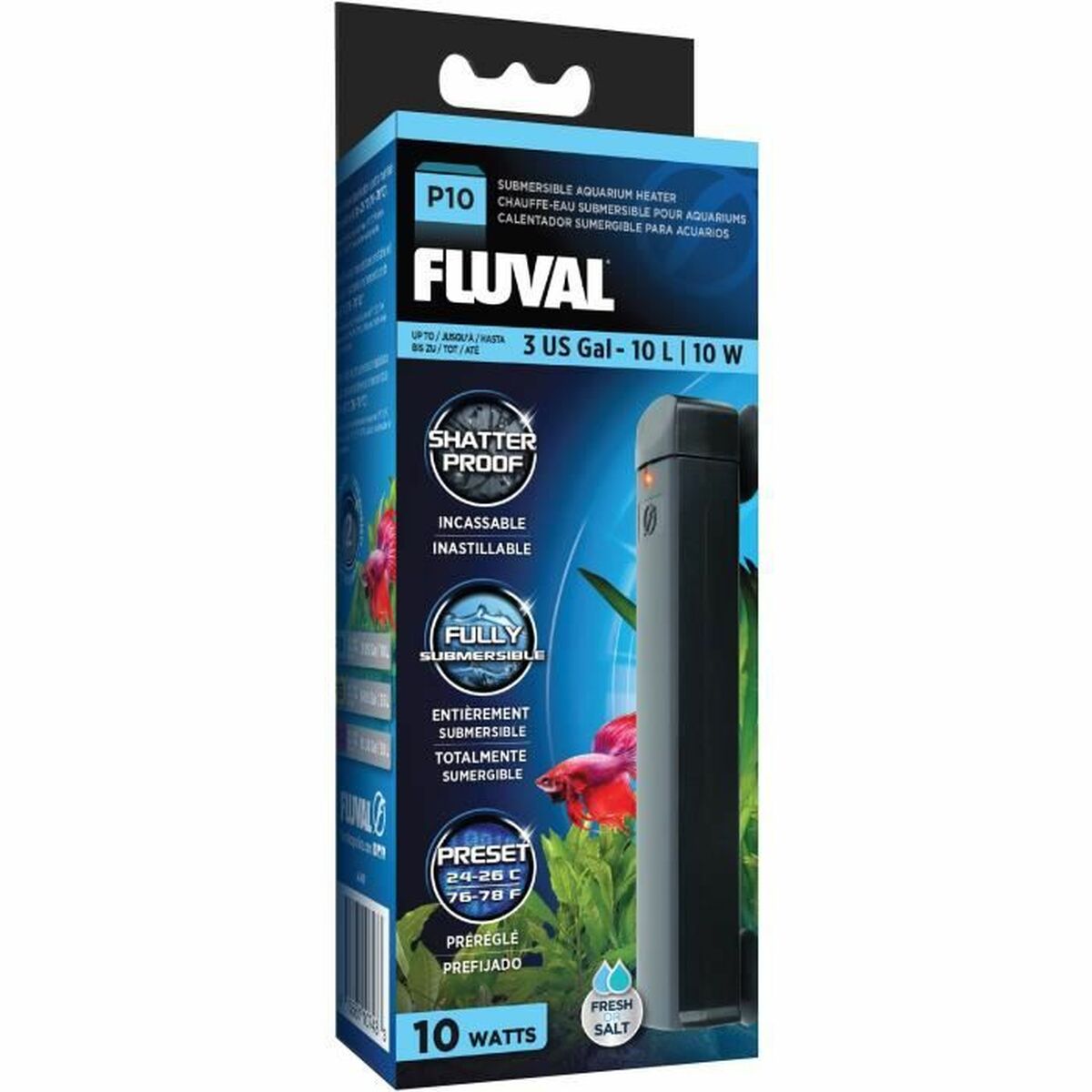 Värmare Fluval P10 10 W - 2