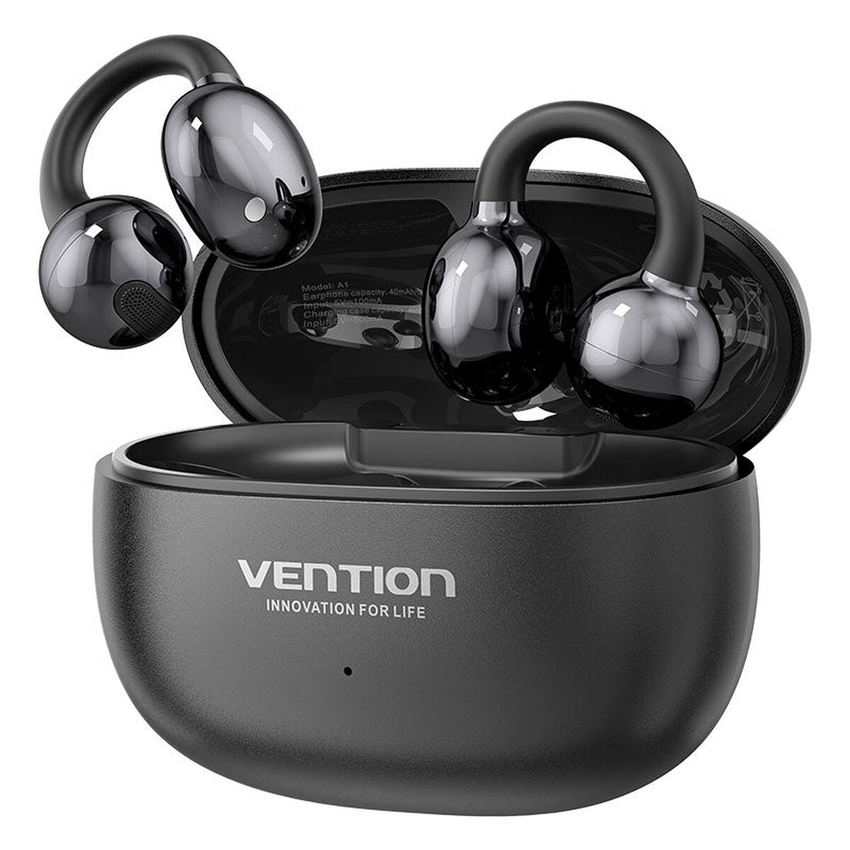 Bluetooth Hörlurar Vention NBWB0 Svart