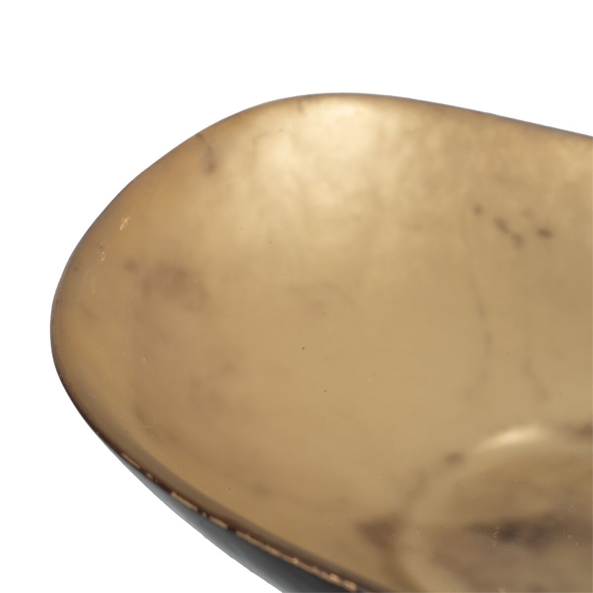 Bordsdekoration Brun Svart Glas 15,2 x 20,5 x 4,3 cm - 4