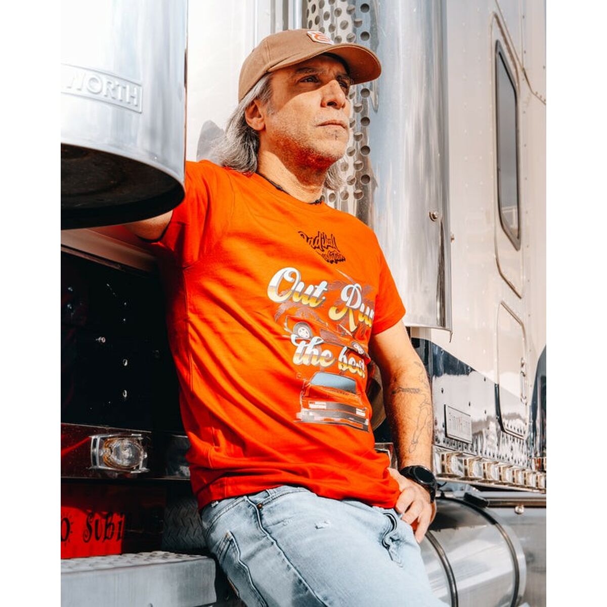 T-shirt med kortärm Herr RADIKAL OUT RUN Röd L - 5