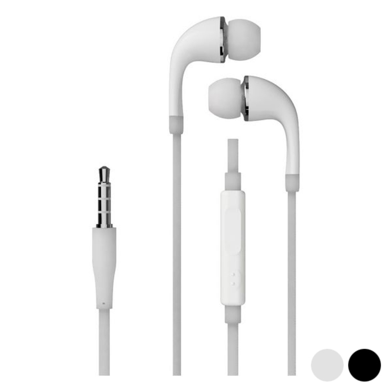 Knapphörlurar Contact (3.5 mm) - 3