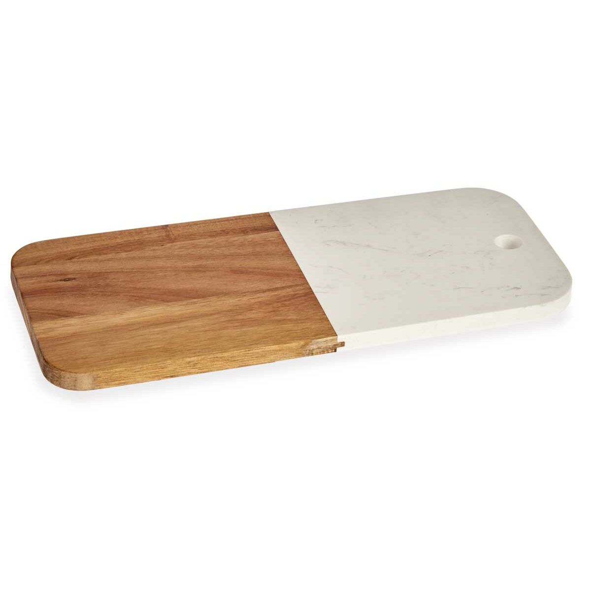 Skärbräda Kinvara Vit 18 x 1,5 x 38 cm (8 antal) - 5