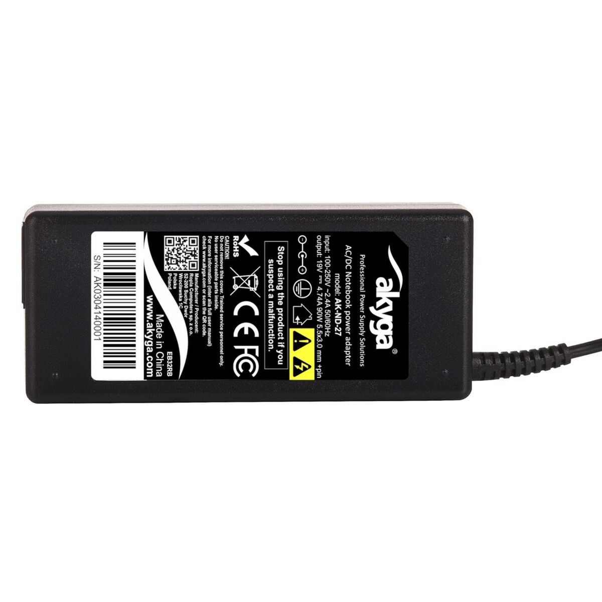 Laptopladdare Akyga AK-ND-27 90 W - 2