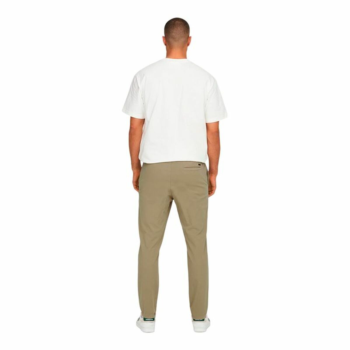 Byxor för vuxna Only & Sons Onslinus Taper 0183 Brun - 4