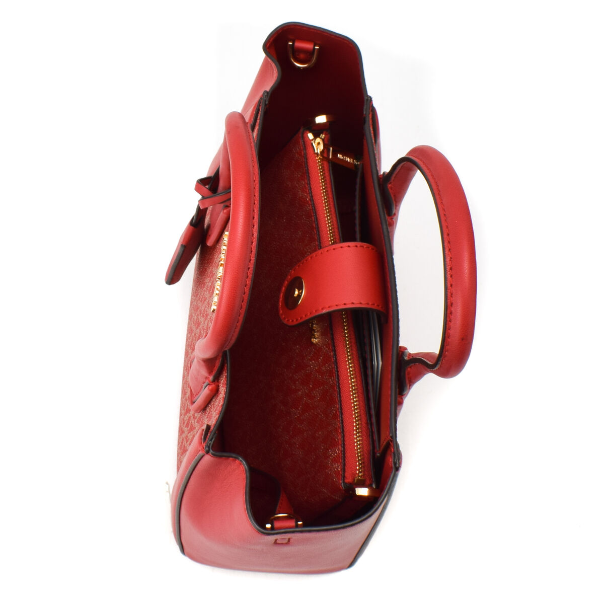 Damväska Michael Kors 35F2G6KC5V-CHILI-GLD Röd 24 x 18 x 8 cm - 5