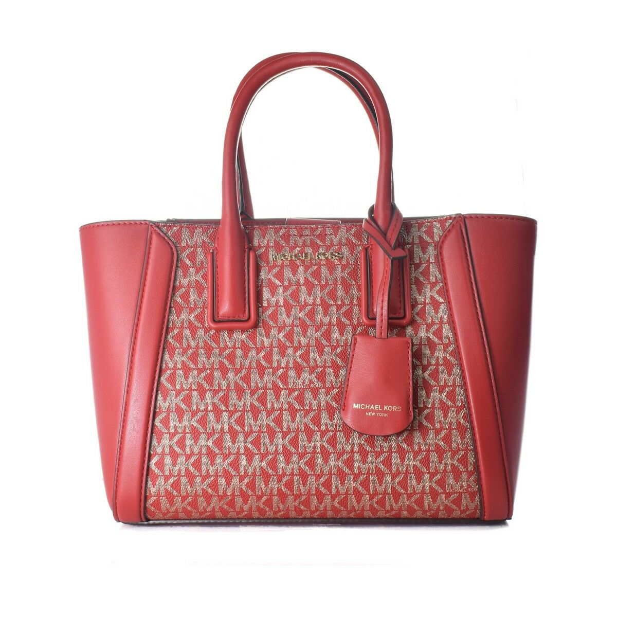Damväska Michael Kors 35F2G6KC5V-CHILI-GLD Röd 24 x 18 x 8 cm - 2