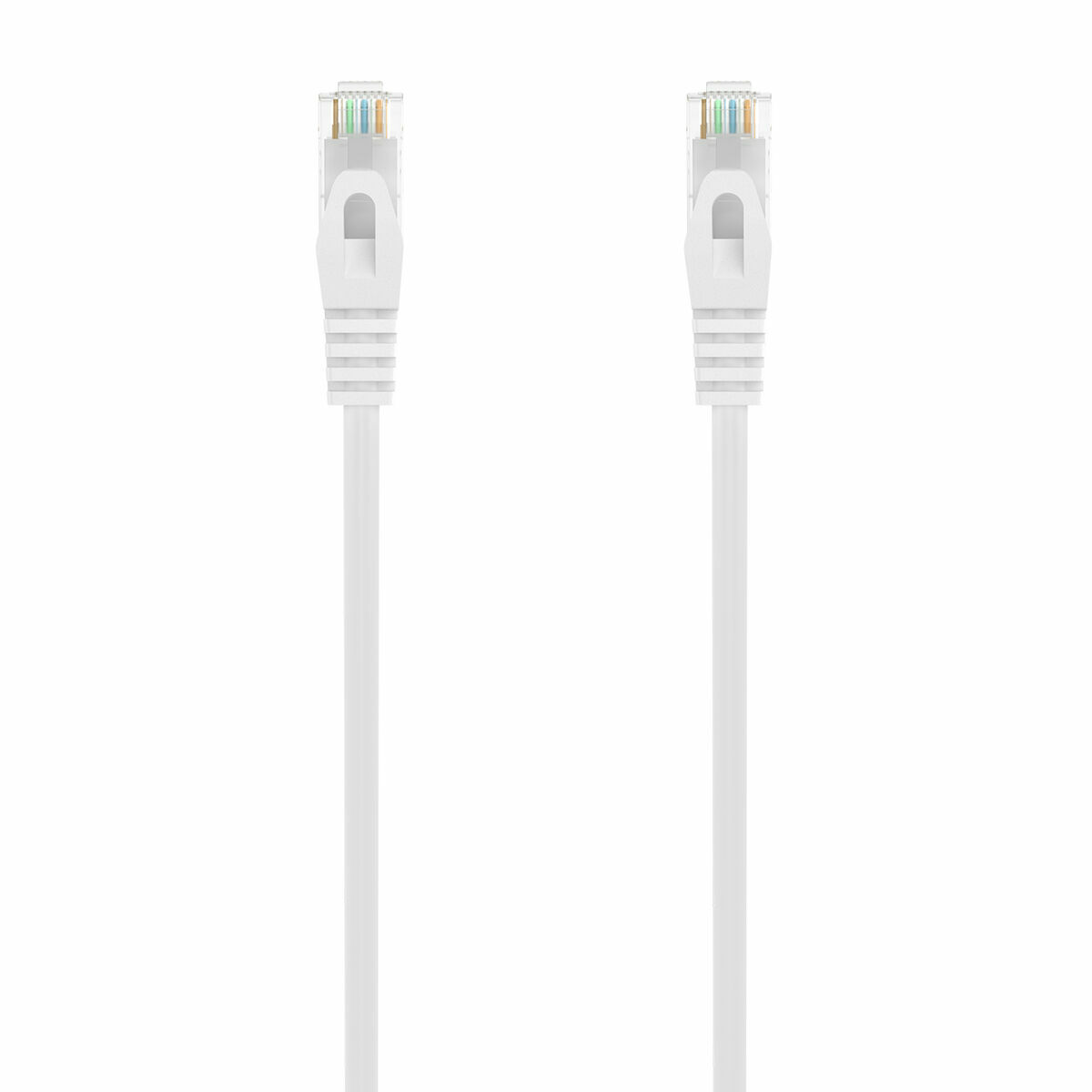 Kabel RJ45 Kategori 6 UTP Styv Aisens A145-0597 Vit Svart 3 m