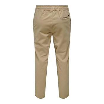 Byxor för vuxna Only & Sons Onslinus Taper 0183 Brun