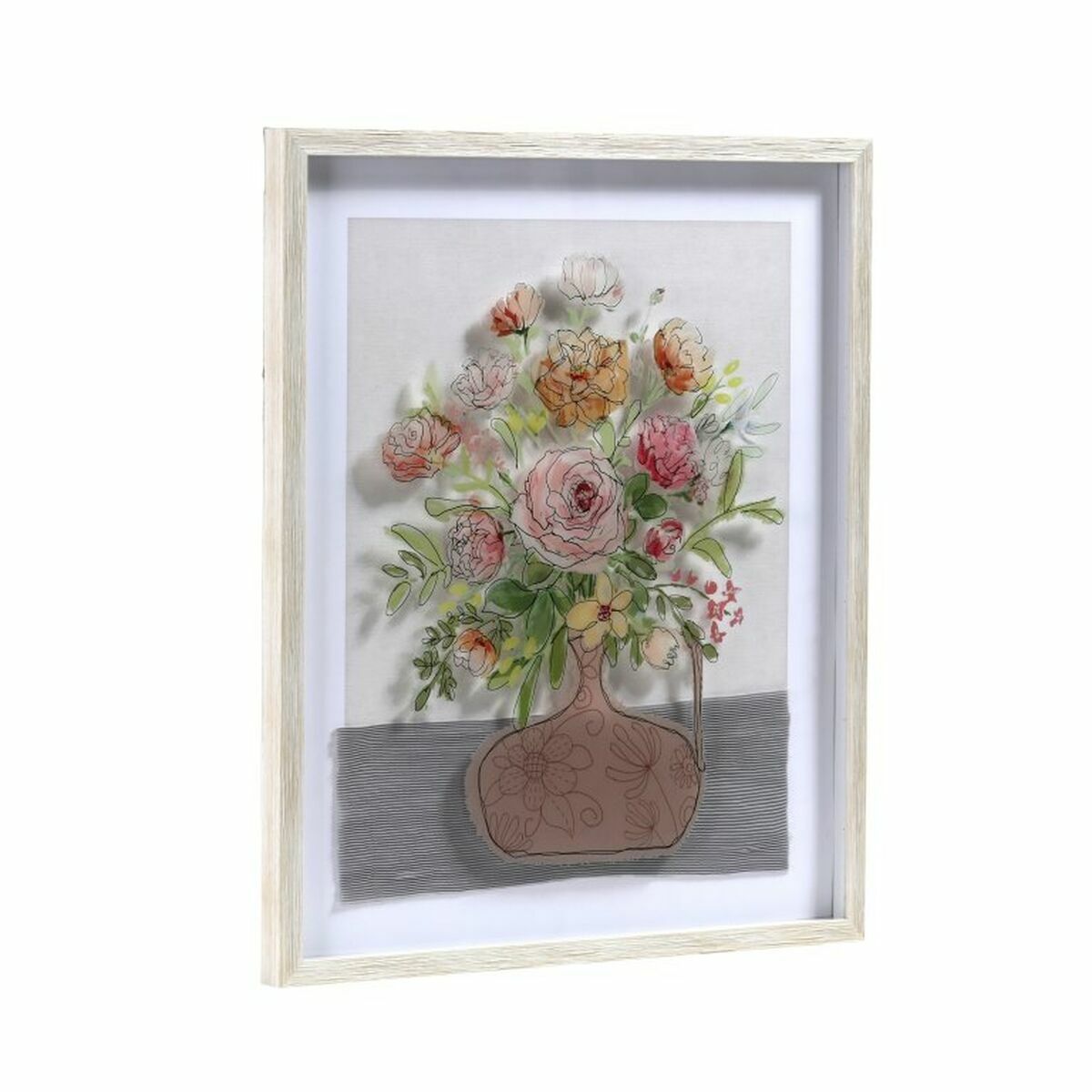 Tavla DKD Home Decor Vas (53 x 3 x 63 cm) (2 antal) - 2