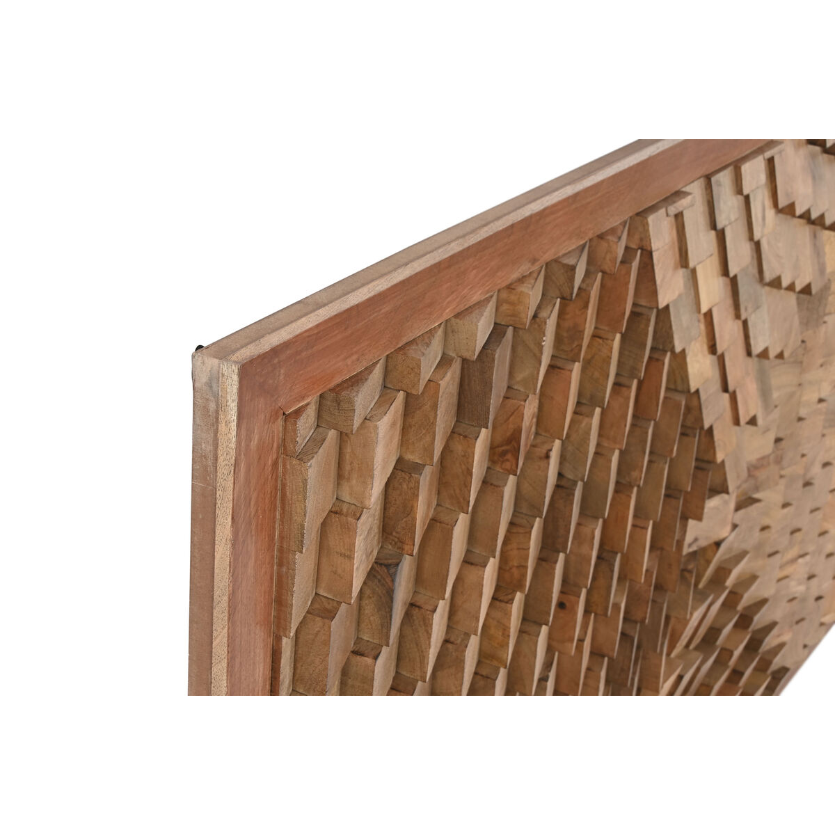 Sänggavel Home ESPRIT Naturell 180 X 5 X 90 CM - 2