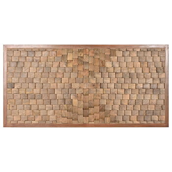 Sänggavel Home ESPRIT Naturell 180 X 5 X 90 CM