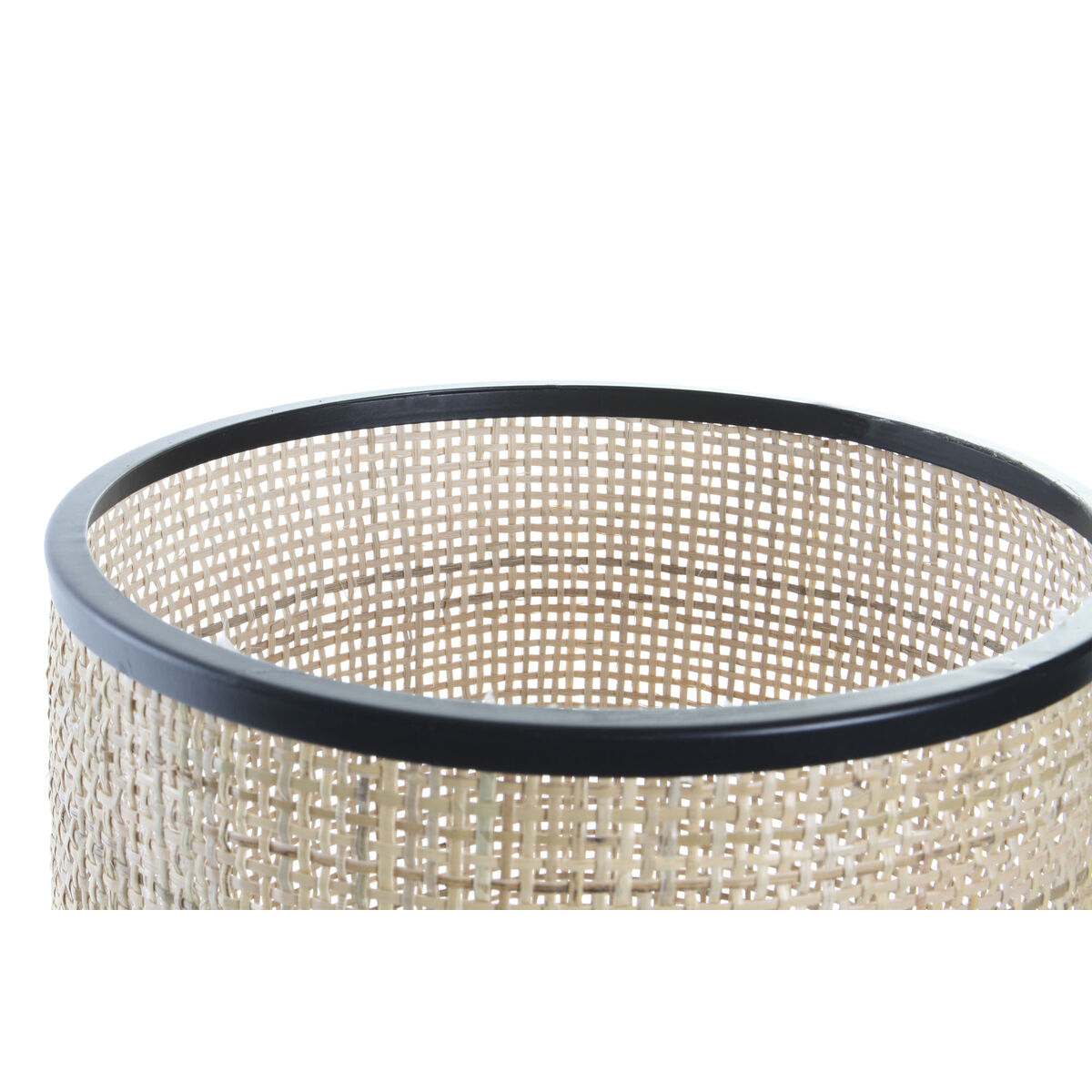 Bordslampa DKD Home Decor Naturell Svart 220 V 50 W (25 x 25 x 59 cm) - 3
