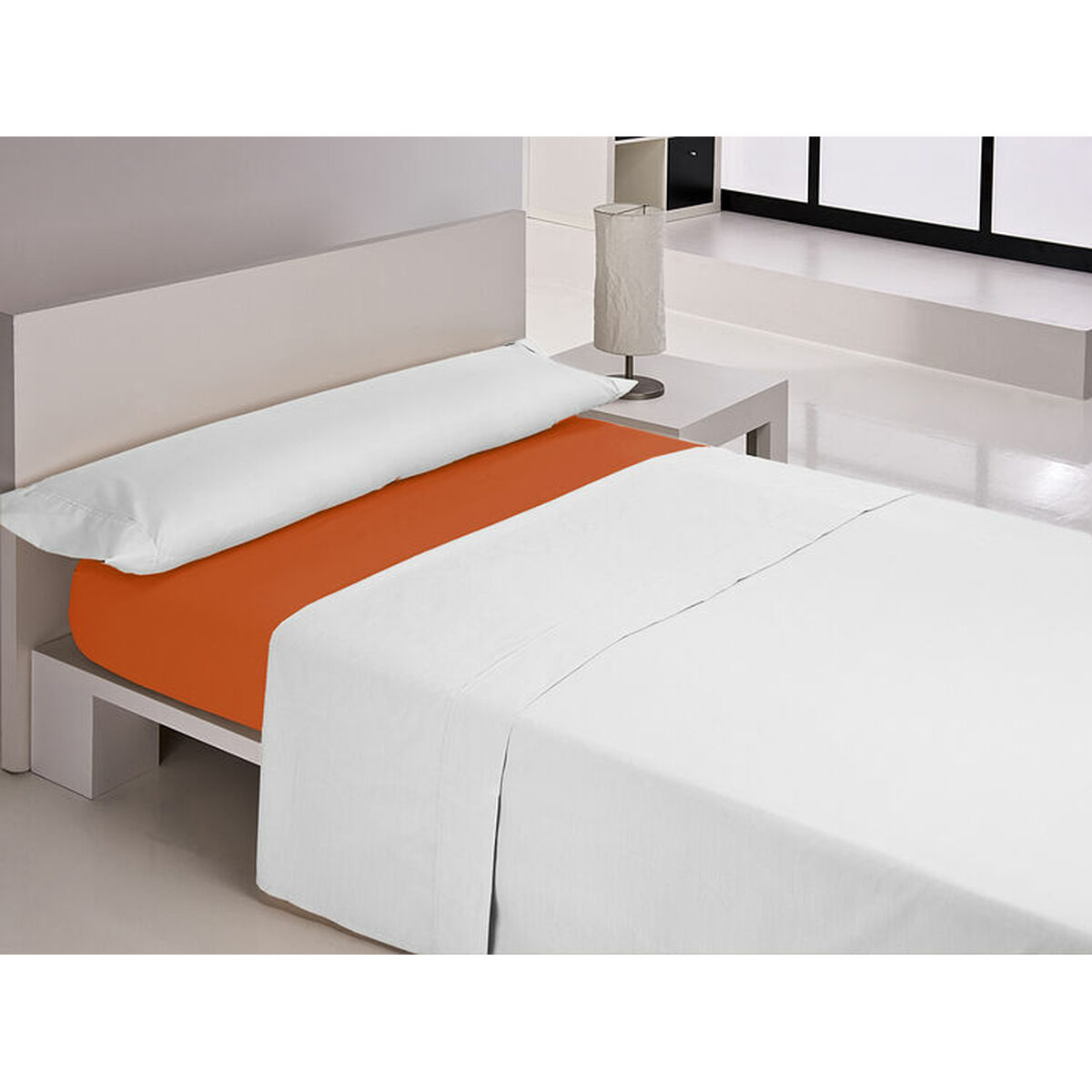 Inpassat underlakan Happy Home MIX COLORS Orange Säng 105 105 x 200 + 30 cm