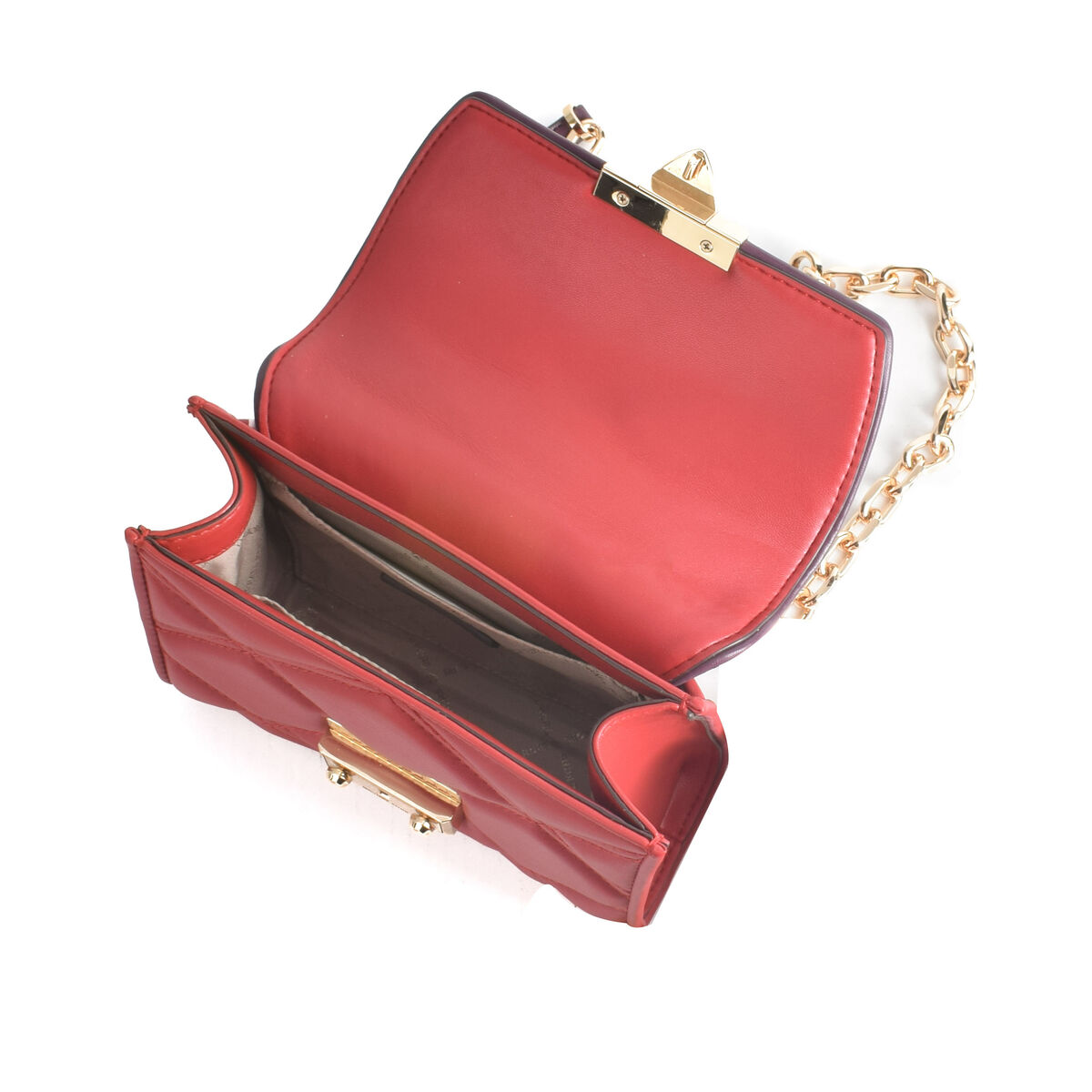 Damväska Michael Kors 35F2GNRC1T-CHILI-MULTI Röd 19 x 14 x 7 cm - 2