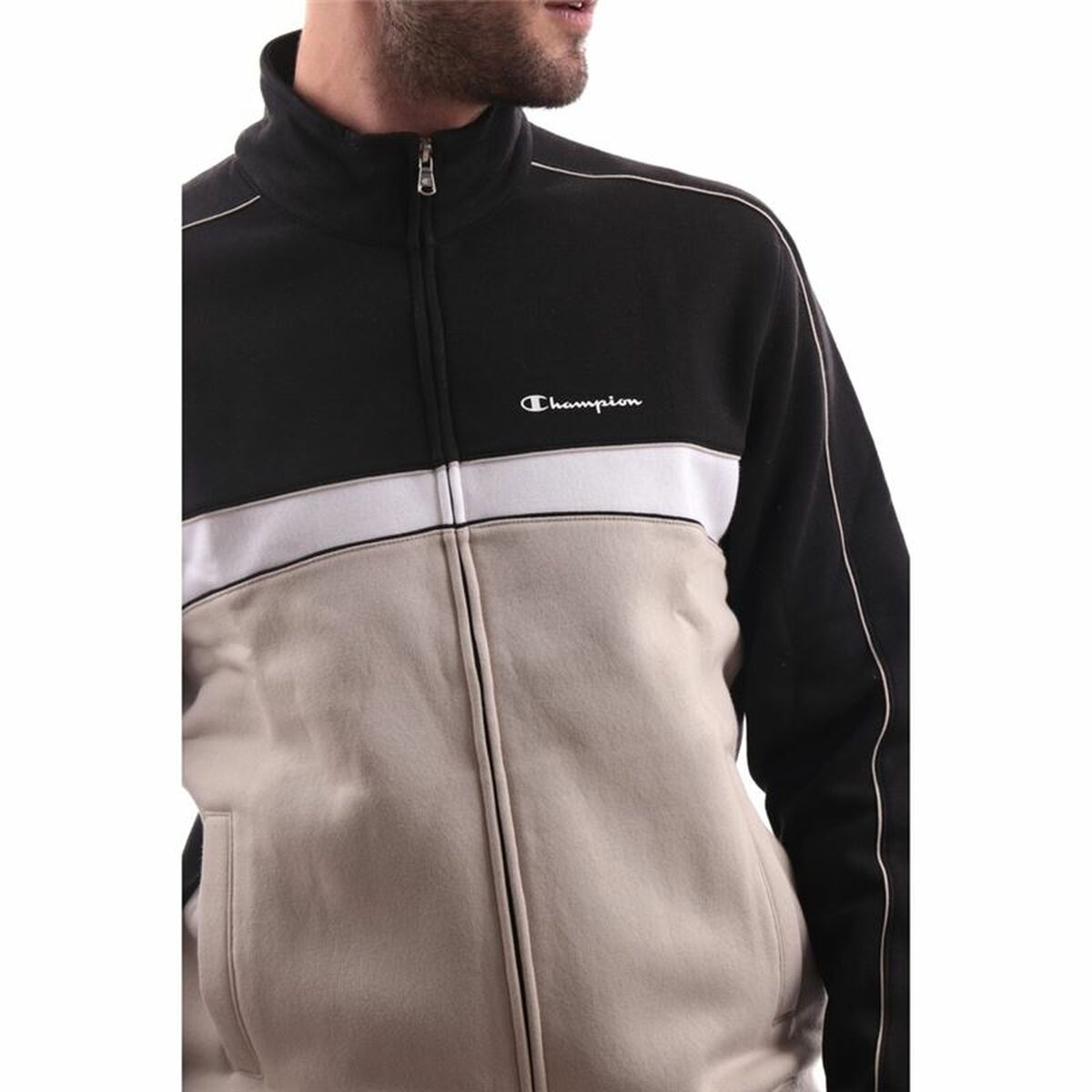Träningsoverall, Vuxen Champion Full Zip Legacy Svart Män - 3