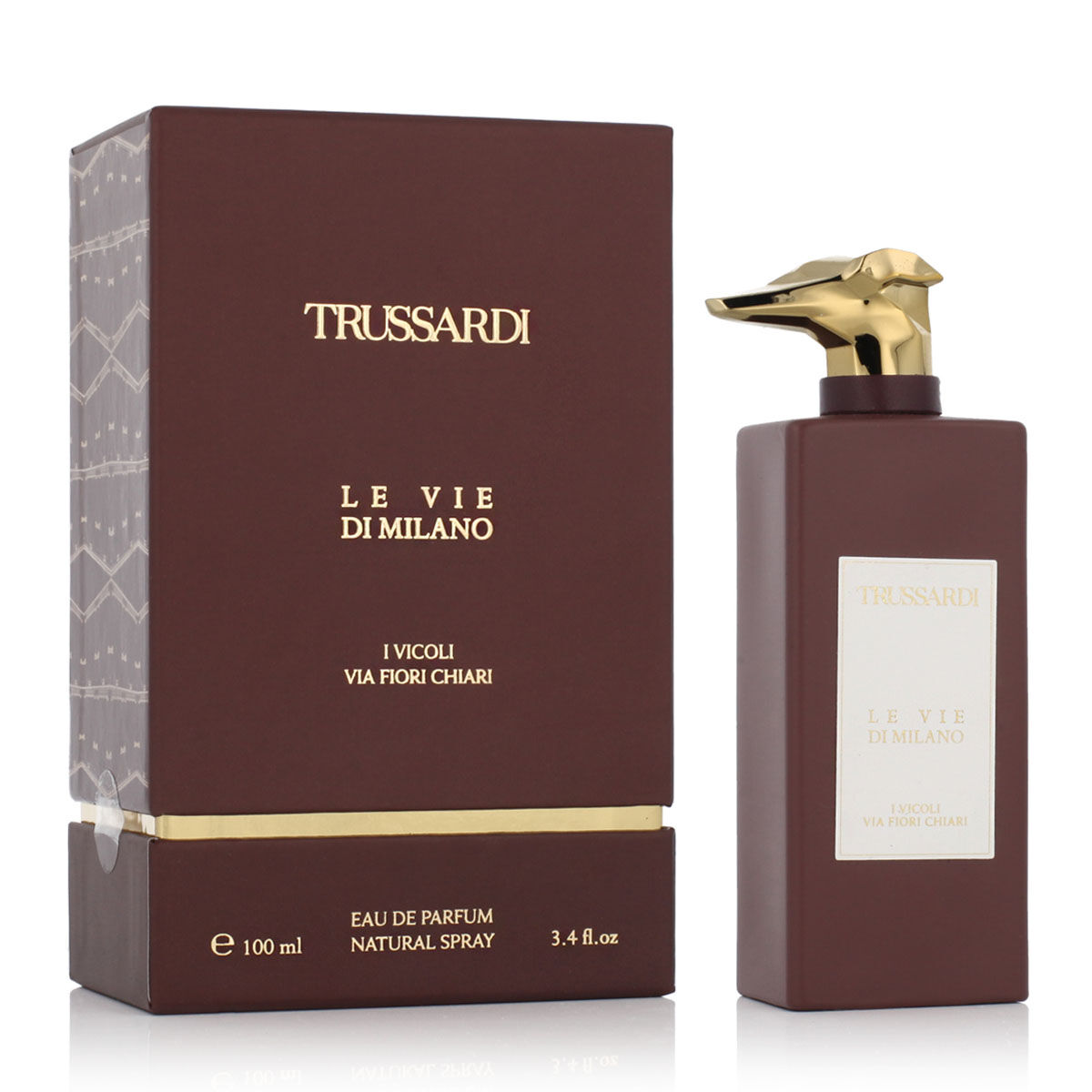 Parfym Unisex Trussardi Le Vie Di Milano I Vicoli Via Fiori Chiari EDP 100 ml
