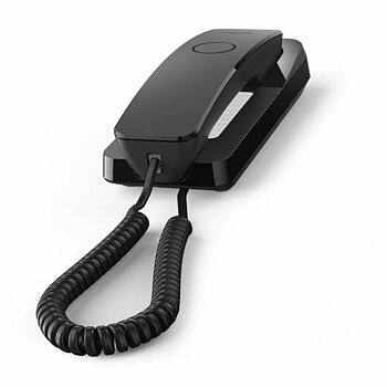 Markkabeltelefon Gigaset DESK 200 Svart