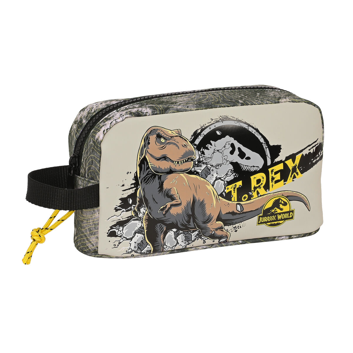 Termiskt tryck Jurassic World Warning Grå 21.5 x 12 x 6.5 cm