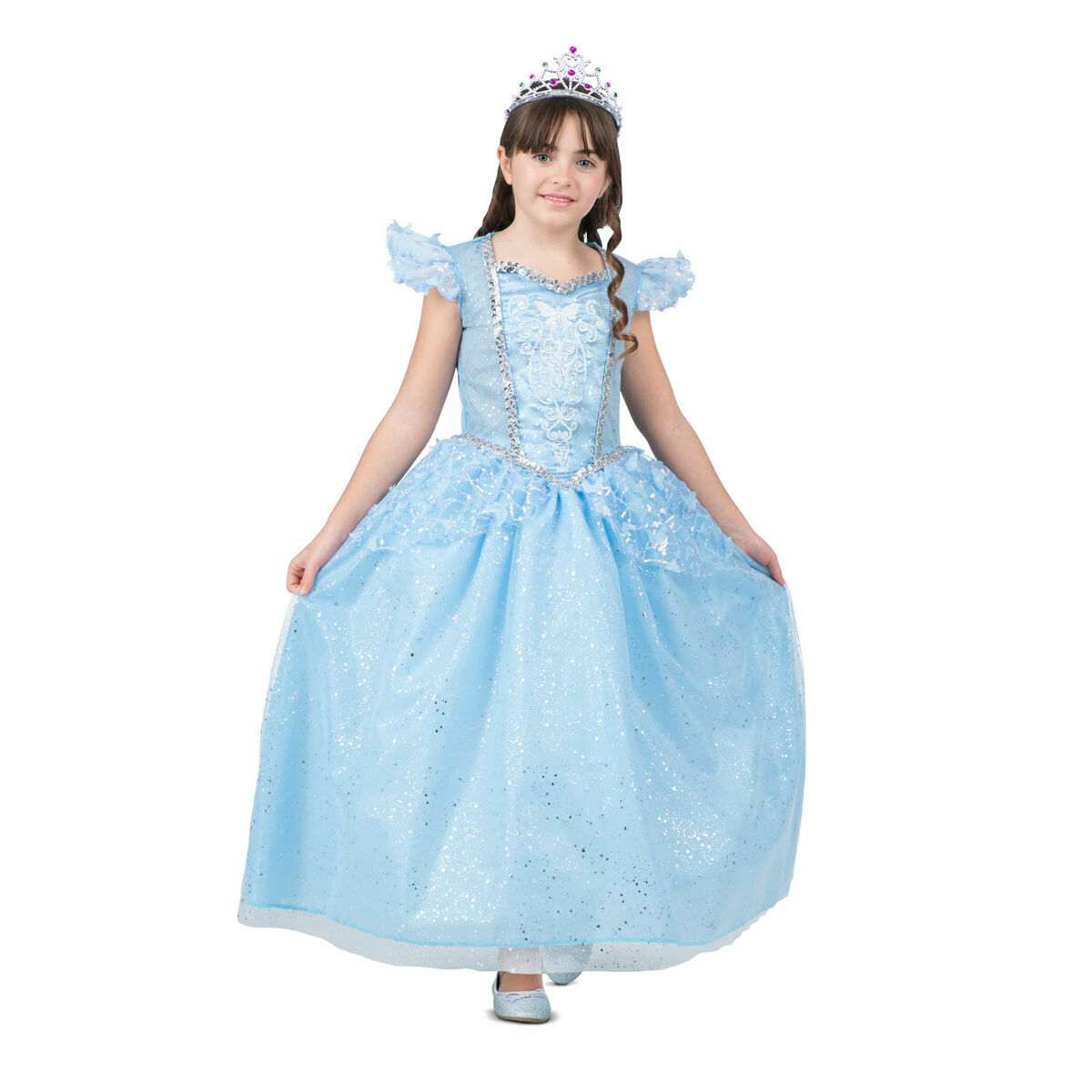 Maskeraddräkt vuxna My Other Me Blå Prinsessa (3 Delar) - 8