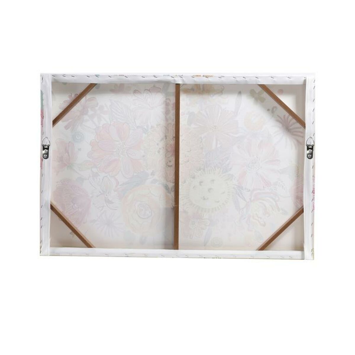 Kanvas DKD Home Decor Virágok (2 antal) (90 x 3 x 60 cm) - 3