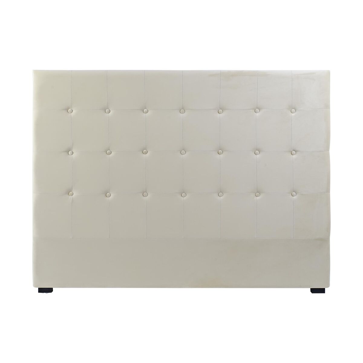 Sänggavel Home ESPRIT Kräm 159 x 8 x 119 cm
