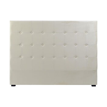 Sänggavel Home ESPRIT Kräm 159 x 8 x 119 cm