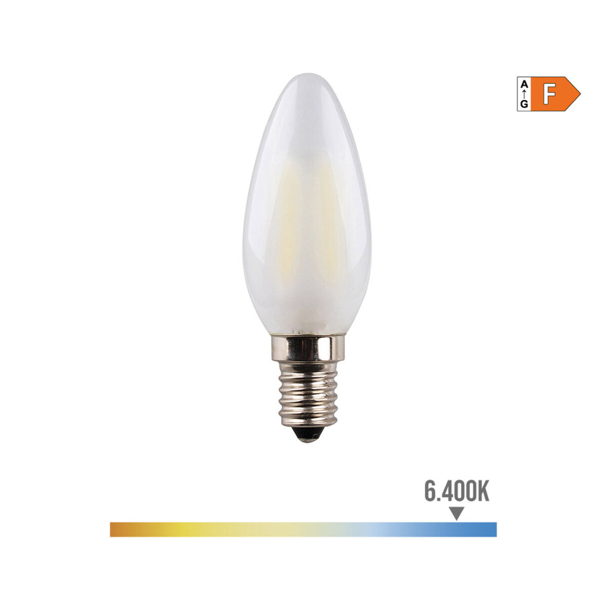 LED-lampa Ljus EDM 98630 F 30 W 4,5 W 40 W E14 470 lm 3,5 x 9,8 cm (6400 K) - 6