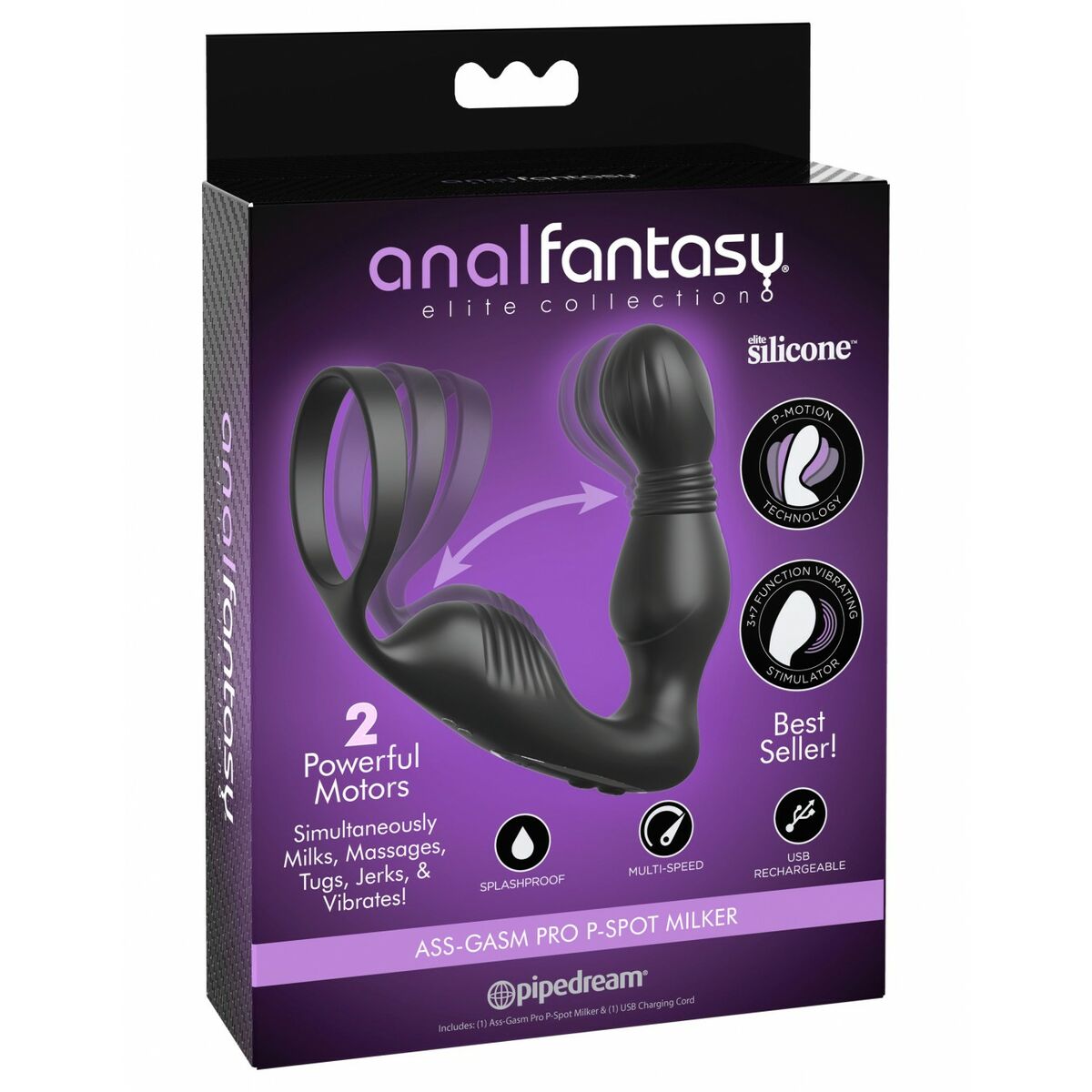 Analplugg Pipedream Anal Fantasy Elite Svart - 2