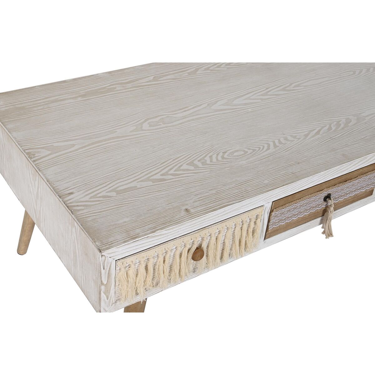 Soffbord DKD Home Decor Gran Bomull (110 x 60 x 50 cm) - 11