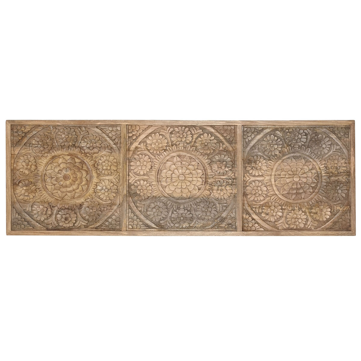 Sänggavel Home ESPRIT Naturell 182 X 3,5 X 60 CM
