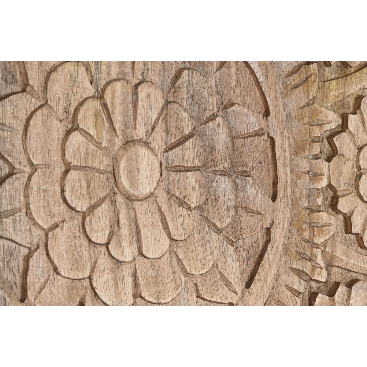 Sänggavel Home ESPRIT Naturell 182 X 3,5 X 60 CM - 3