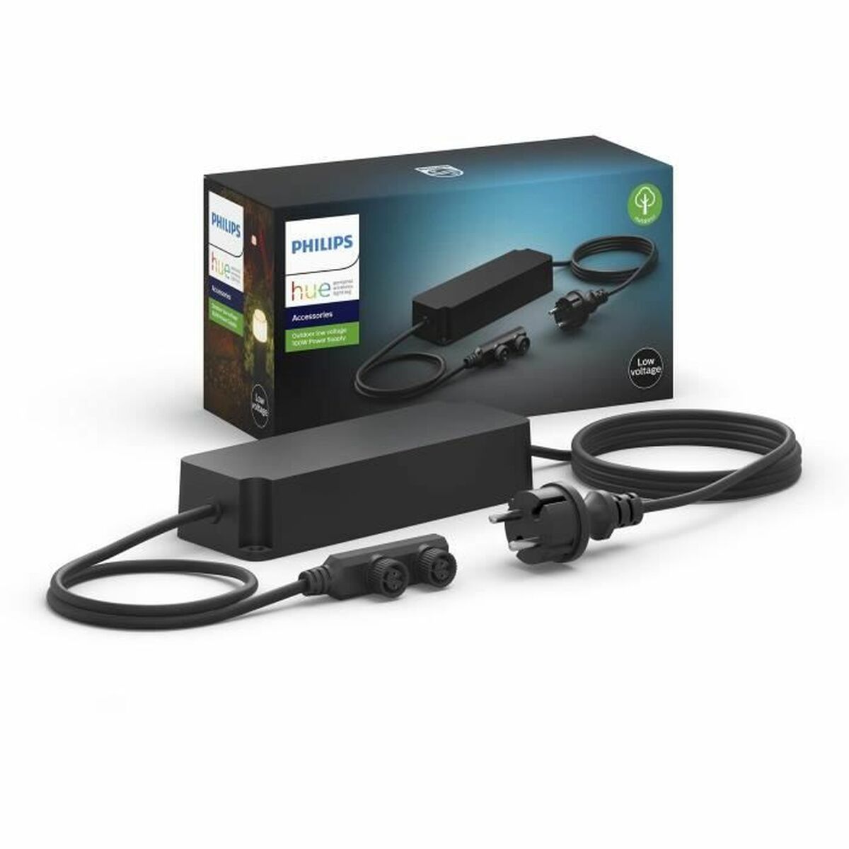 Strömtillförsel Philips   Svart noir 100 W - 3