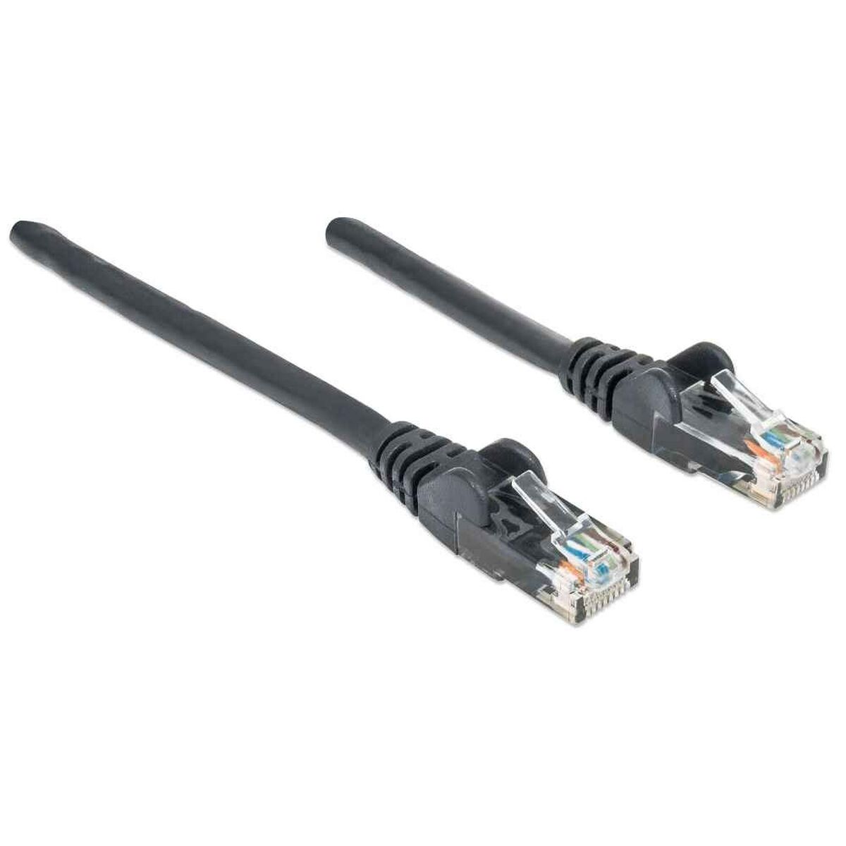 Nätkabel UTP Styv Kategori 6 Intellinet 342070 Svart 3 m - 3
