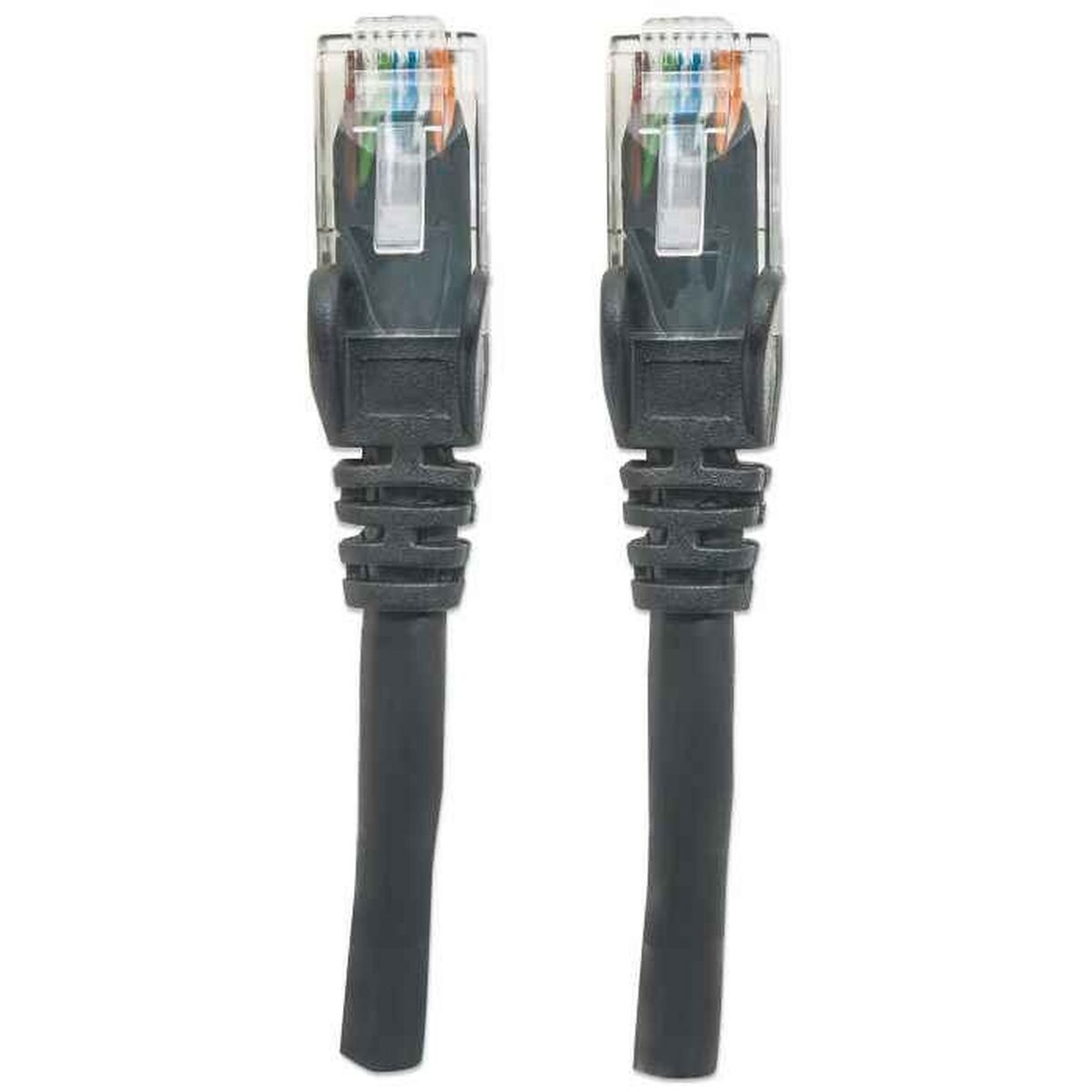 Nätkabel UTP Styv Kategori 6 Intellinet 342070 Svart 3 m - 5