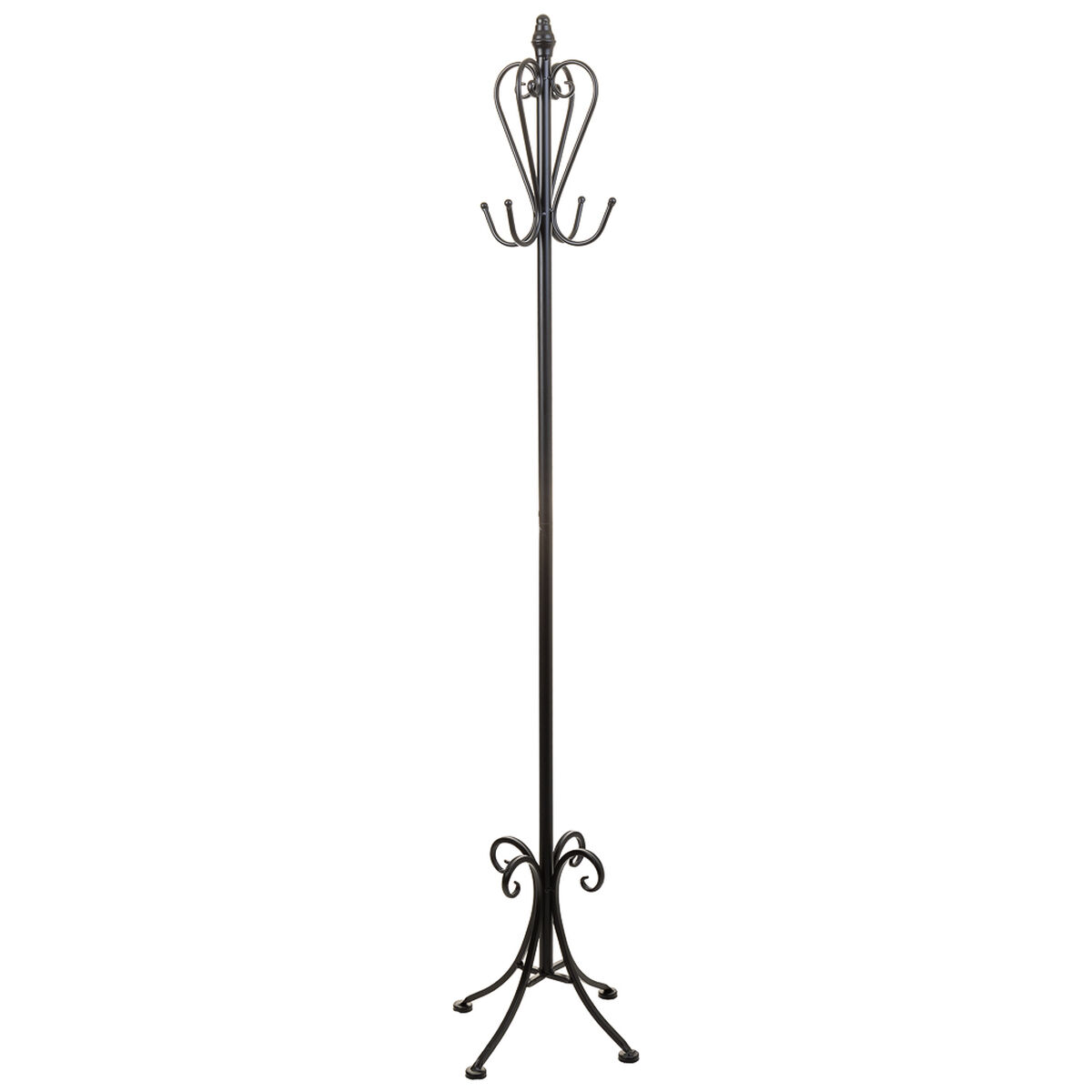 Hattställ Alexandra House Living Svart 90 x 214 x 161 cm