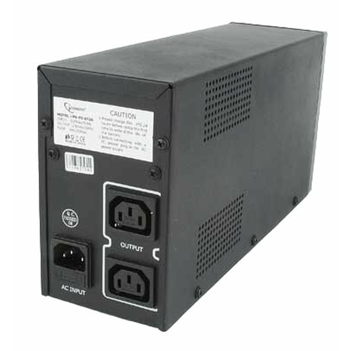 System för Avbrottsfri Strömförsörjning Interaktiv (UPS) GEMBIRD UPS-PC-652A 390 W - 5