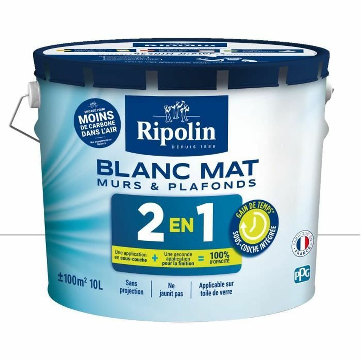 Grundfärg Ripolin Vit Matt 10 L