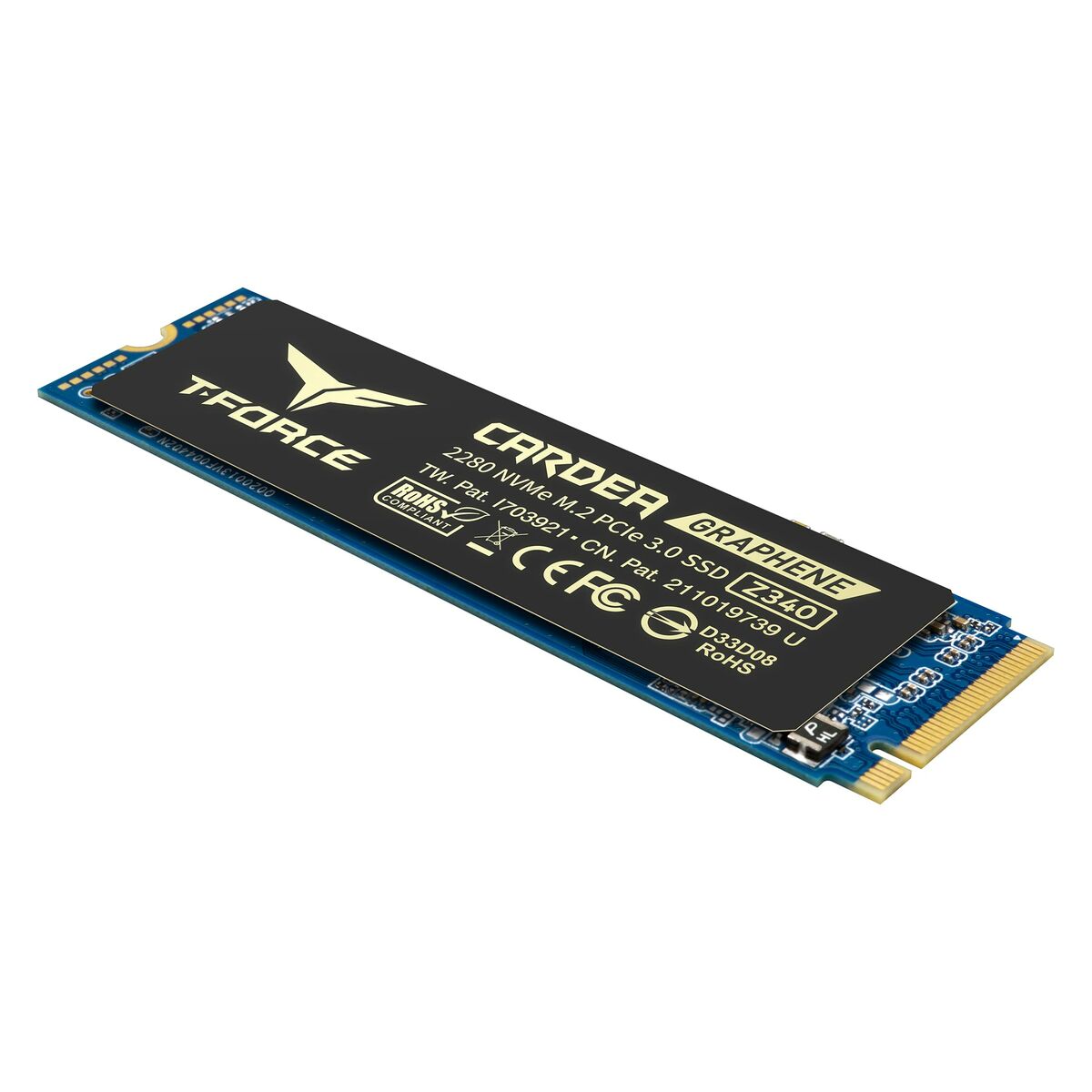 Hårddisk Team Group CARDEA ZERO Z340 Invärtes SSD 1 TB 1 TB SSD - 3