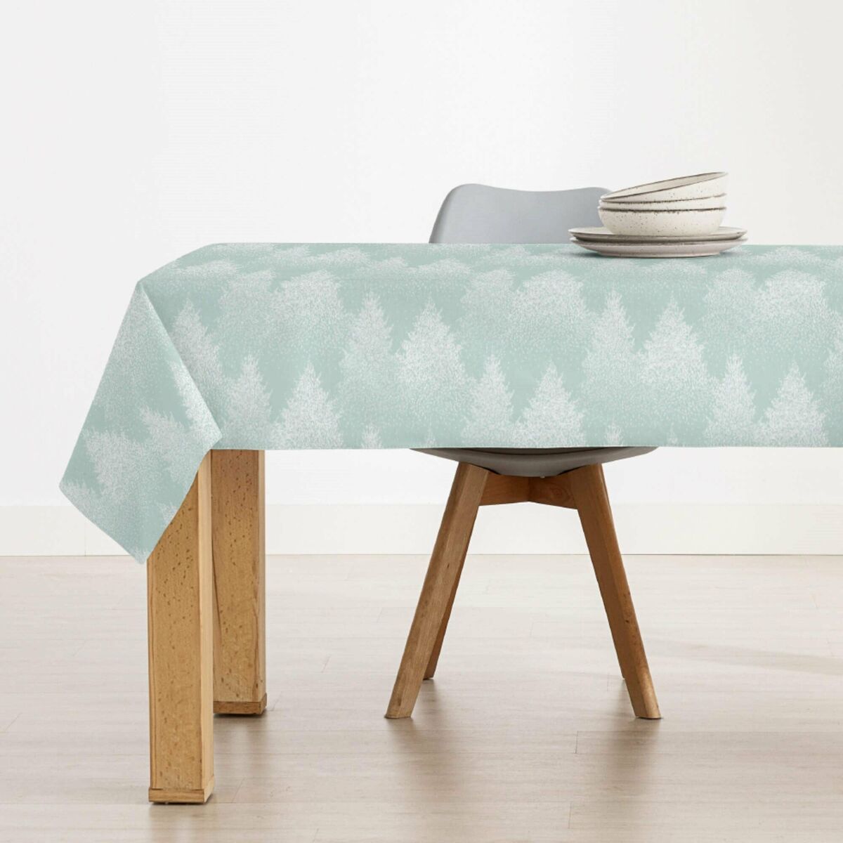Fläckresistent bordsduk i harts Belum Merry Christmas Multicolour 300 x 150 cm - 3