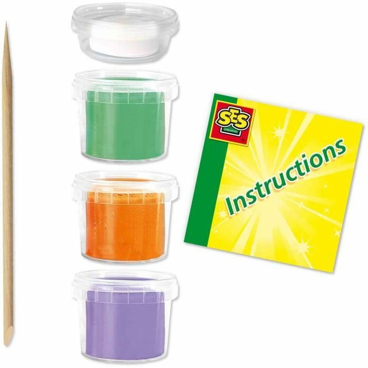 Modellera Spel SES Creative (6 Delar) (4 antal) - 5