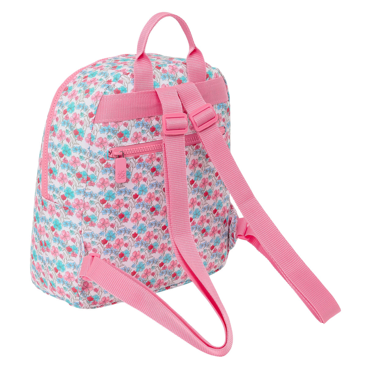 Ryggsäck Moos Flores Multicolour 25 x 30 x 13 cm - 2