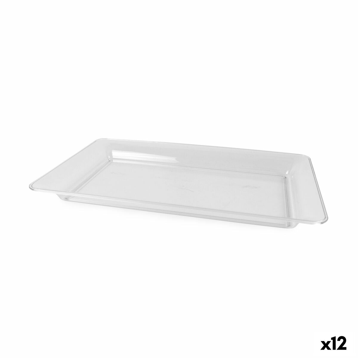 Snacksbricka Algon Rektangulär 46 x 28 cm (12 antal)