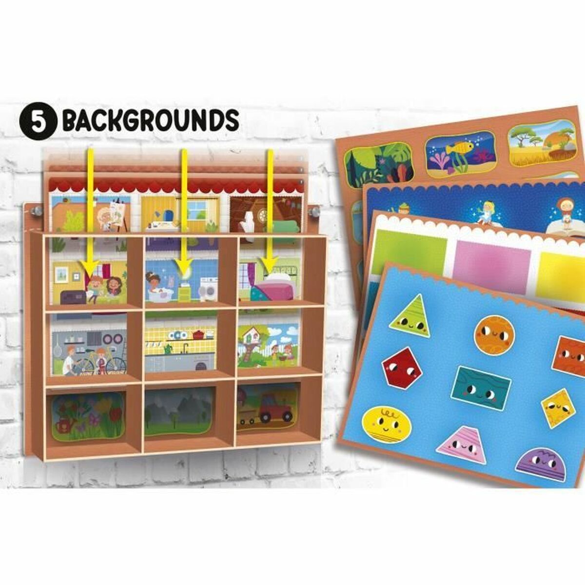 Utbildningsspel Lisciani Giochi Montessori Baby Giant Box - 2