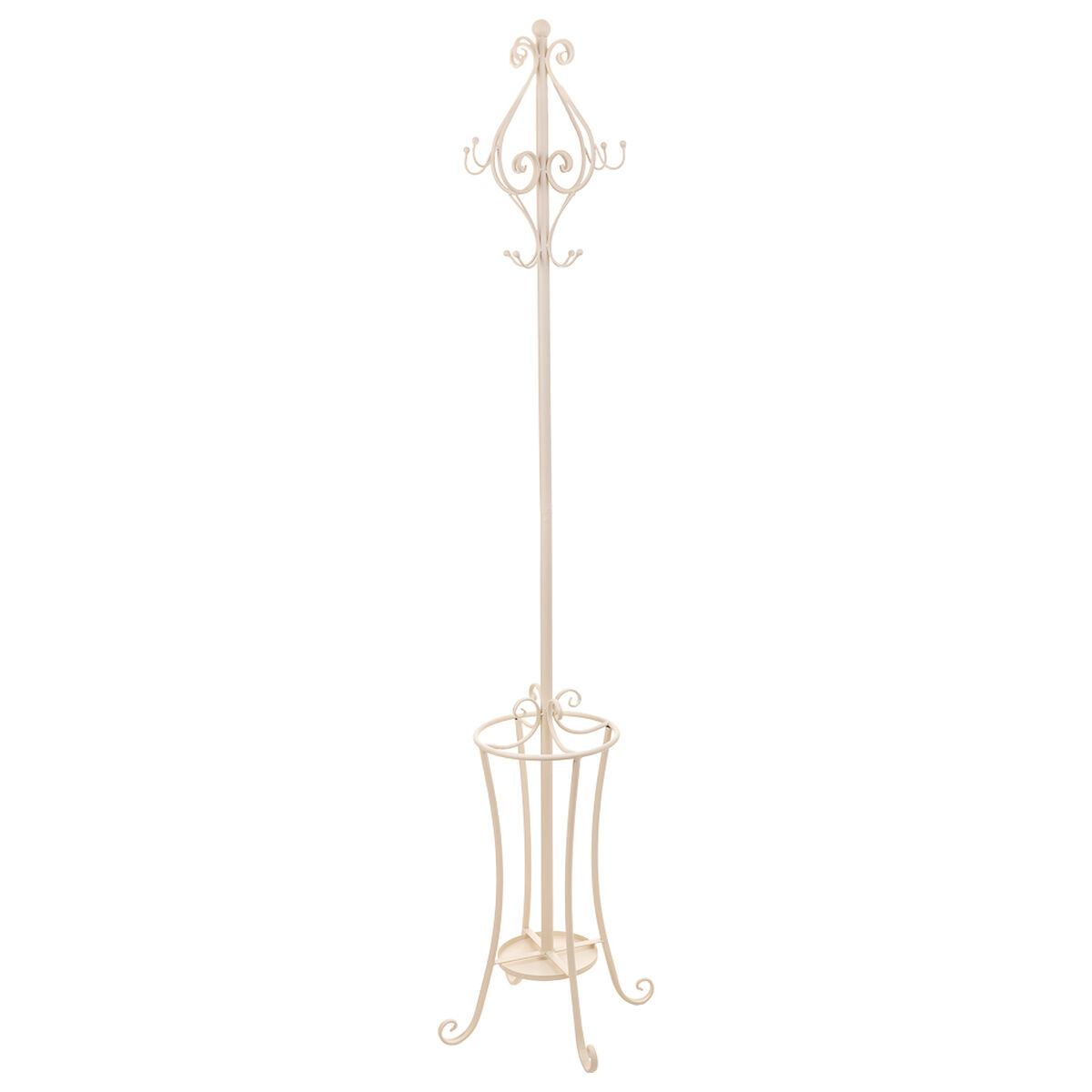 Hattställ Alexandra House Living Vit 26 x 38 x 26 cm