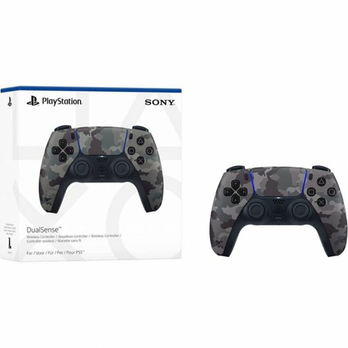 PS5 DualSense fjärrkontroll Sony CAMO V2 - 5
