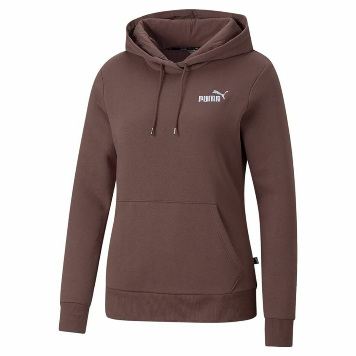 Tröja med huva Dam Puma Brun - 12